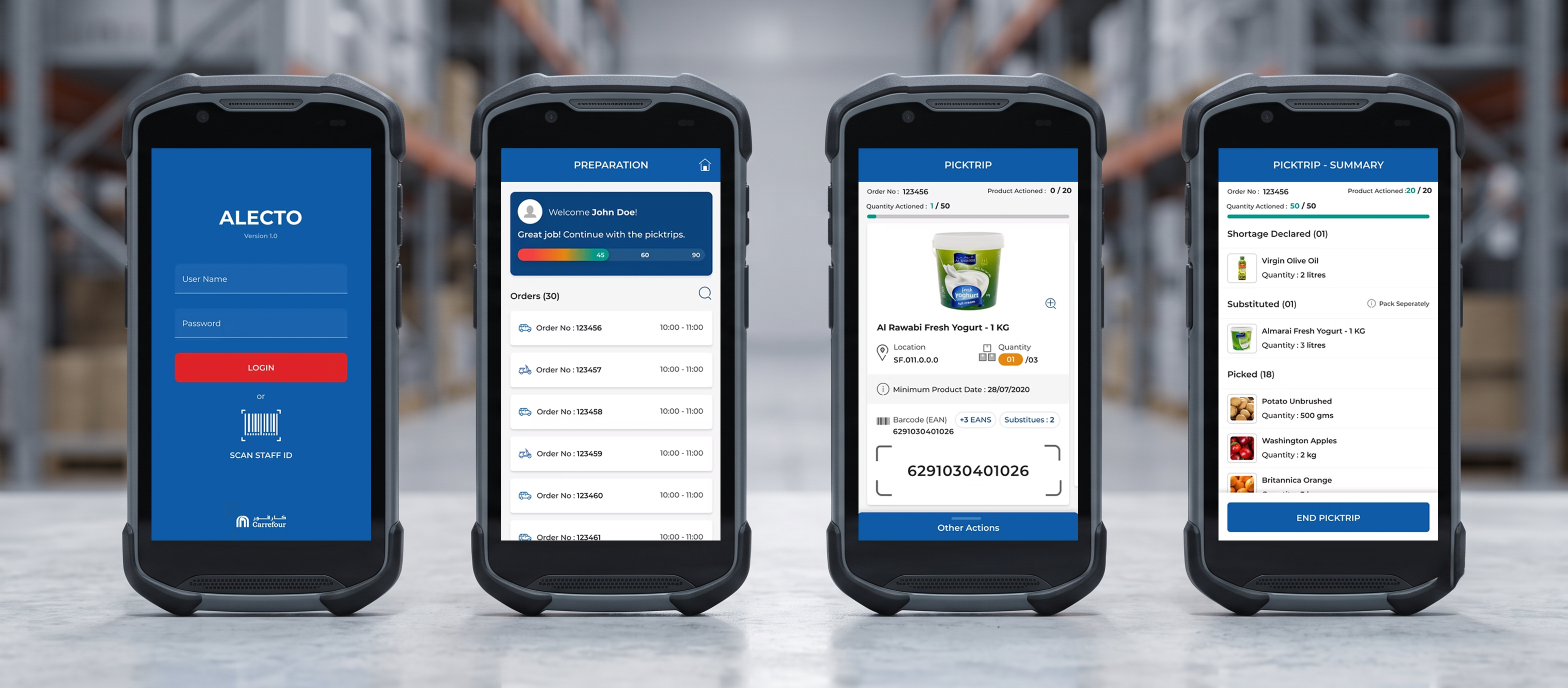 Carrefour Fulfilment Picker App