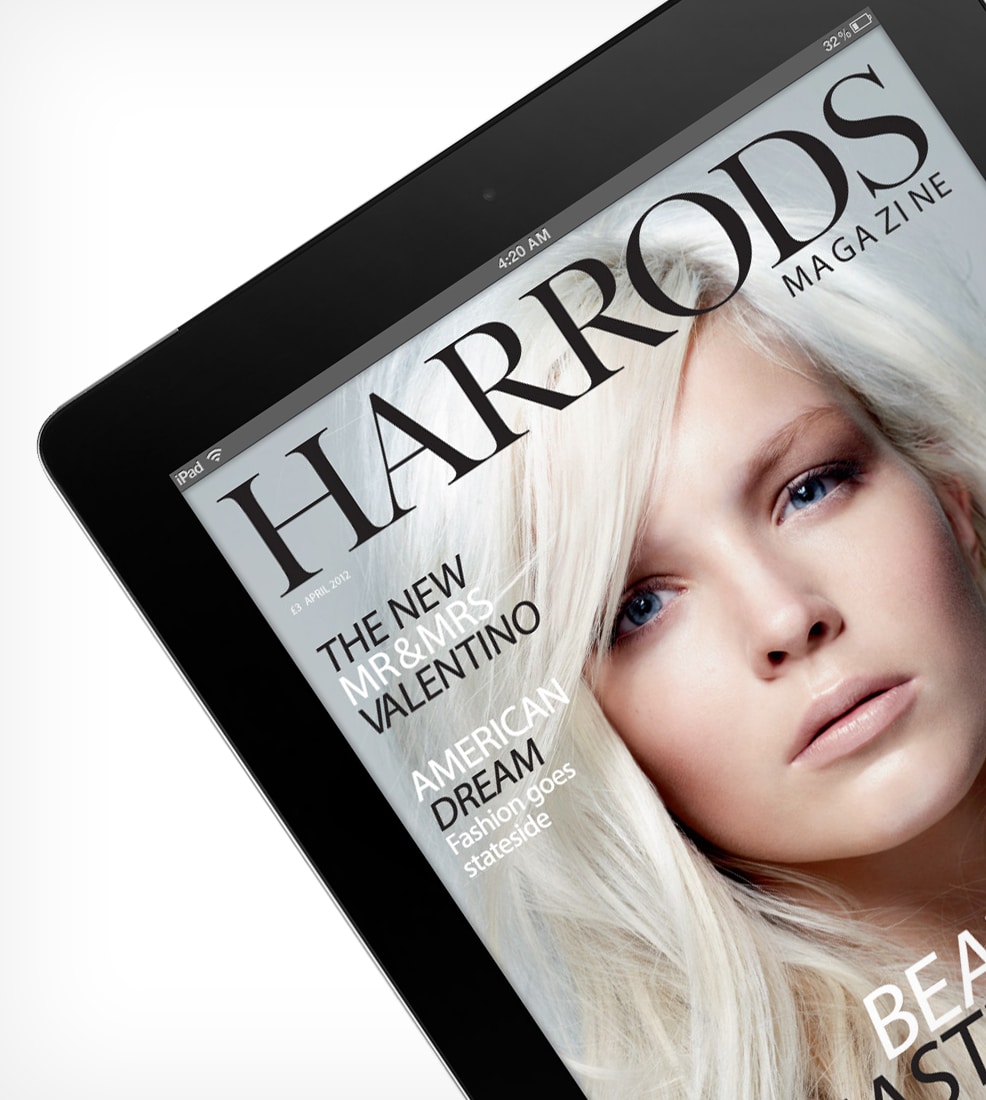Harrods Magazine iPad App